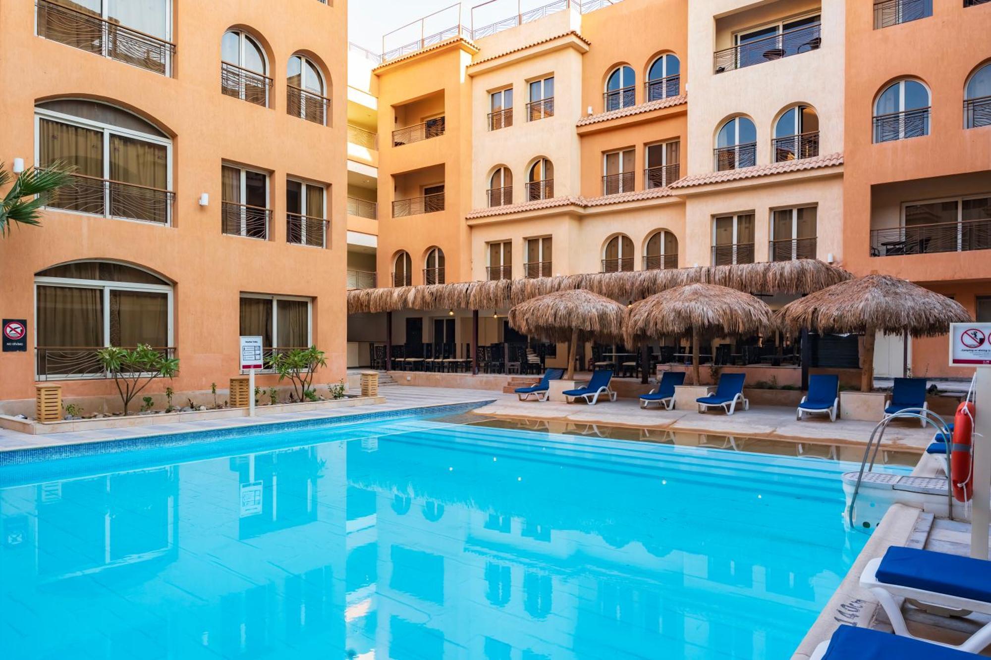 La Rosa Boho Aqua Park Hotel Hurghada Bagian luar foto