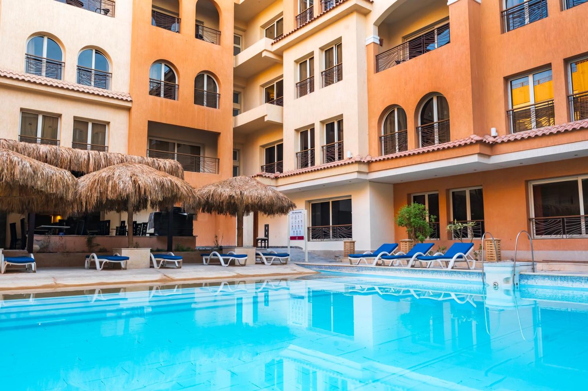 La Rosa Boho Aqua Park Hotel Hurghada Bagian luar foto