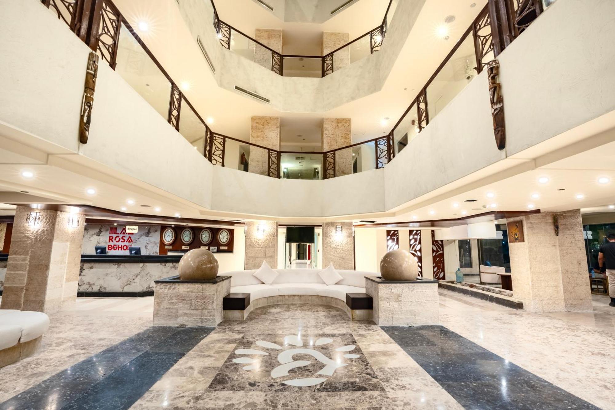 La Rosa Boho Aqua Park Hotel Hurghada Bagian luar foto