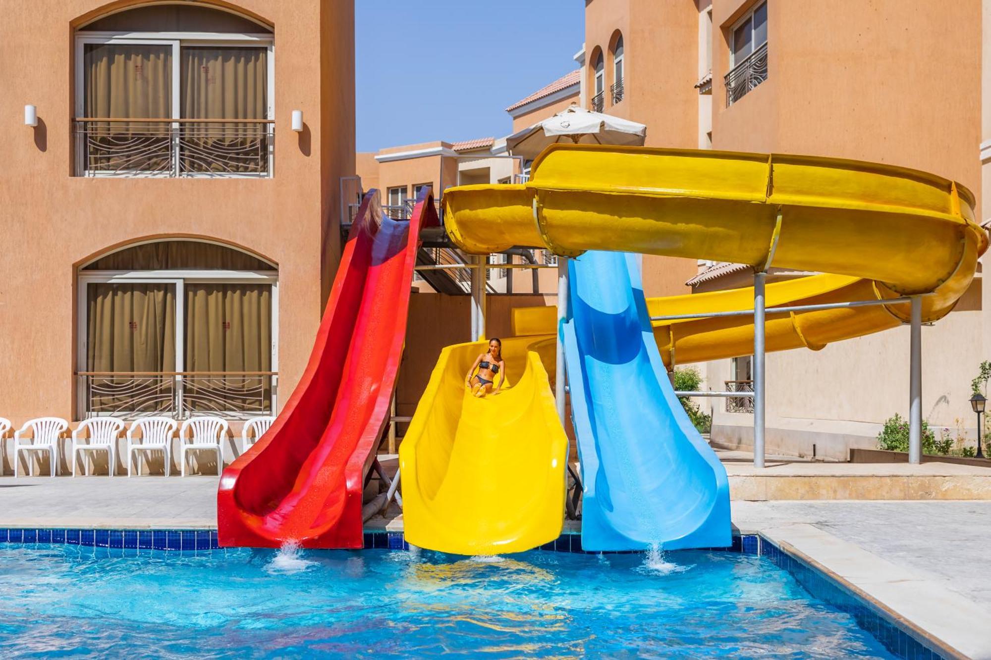 La Rosa Boho Aqua Park Hotel Hurghada Bagian luar foto